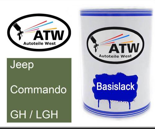 Jeep, Commando, GH / LGH: 500ml Lackdose, von ATW Autoteile West.
